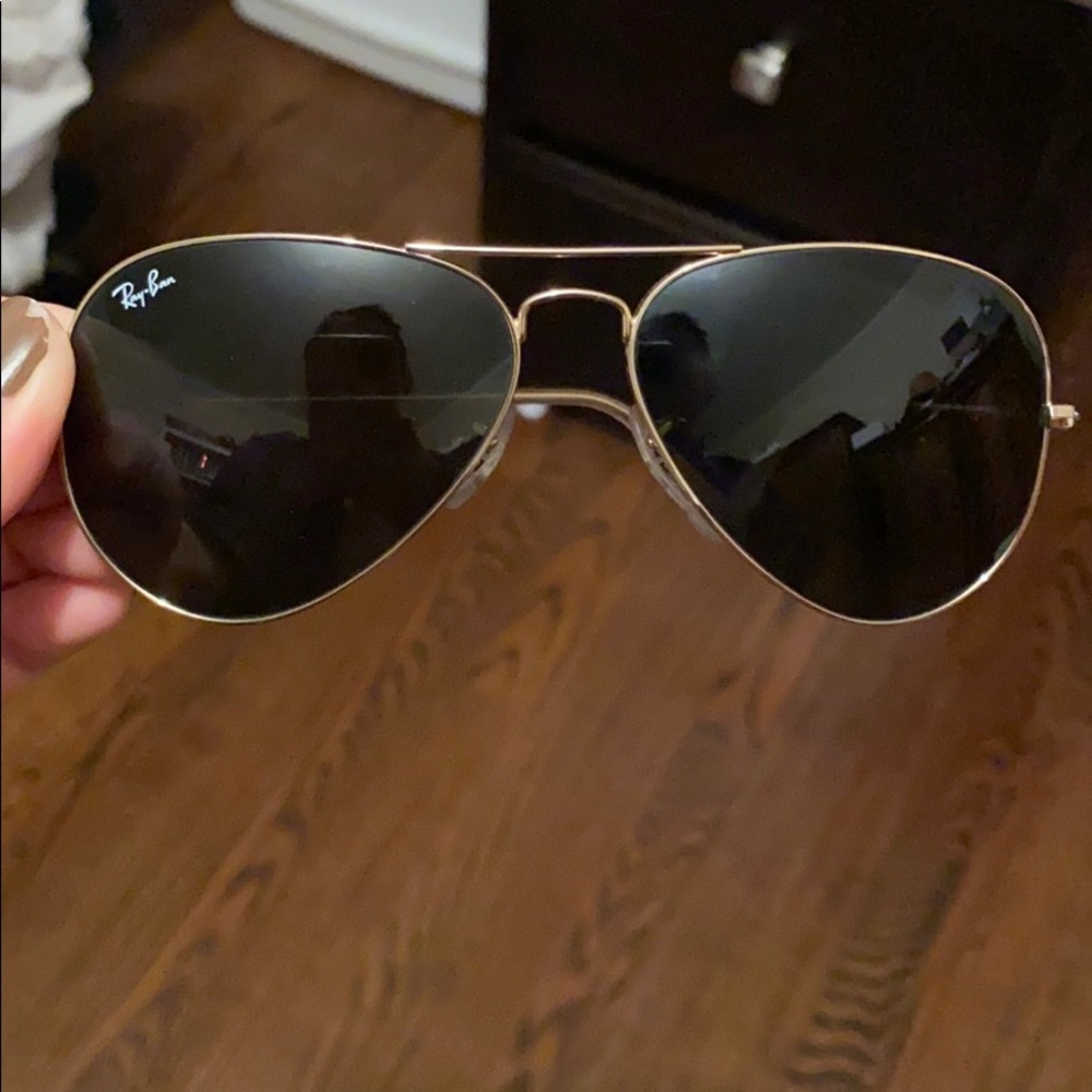 Ray-Ban authentic aviators (gold) - Picture 4 of 10